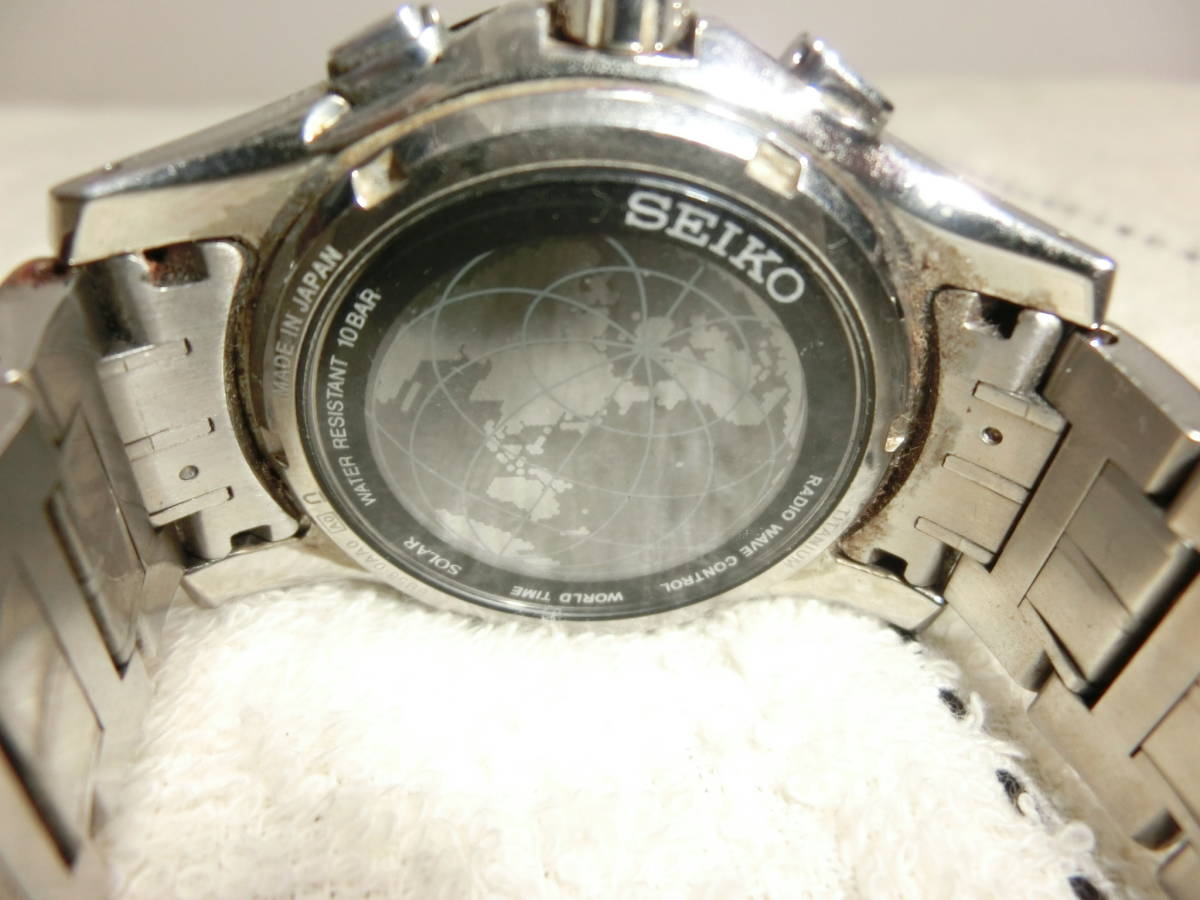 セイコー ブライツ 8b53の通販 - SEIKO Display メンズの通販 ソーラー 