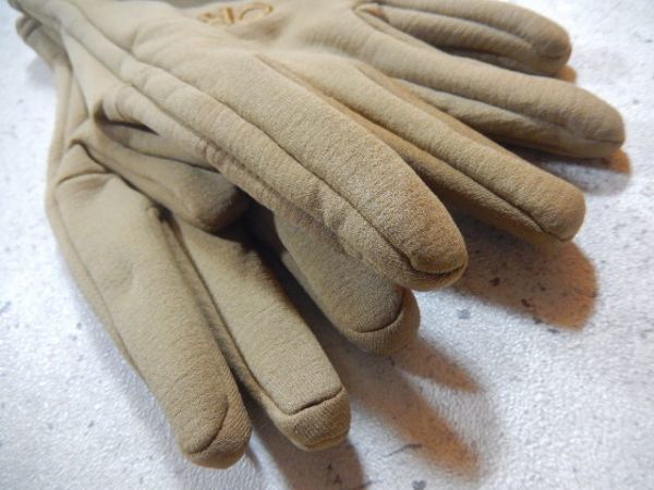 B9 新品！タグつき！サイズXL ◆POLARTEC フリースグローブ コヨーテ5個◆米軍◆防寒！バイク！スキー！スノボー！