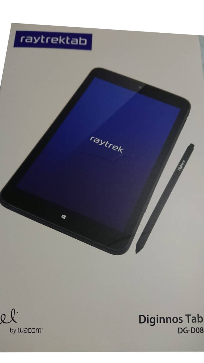 【箱付き】raytrektab DG-D08IWP【中古／美品】