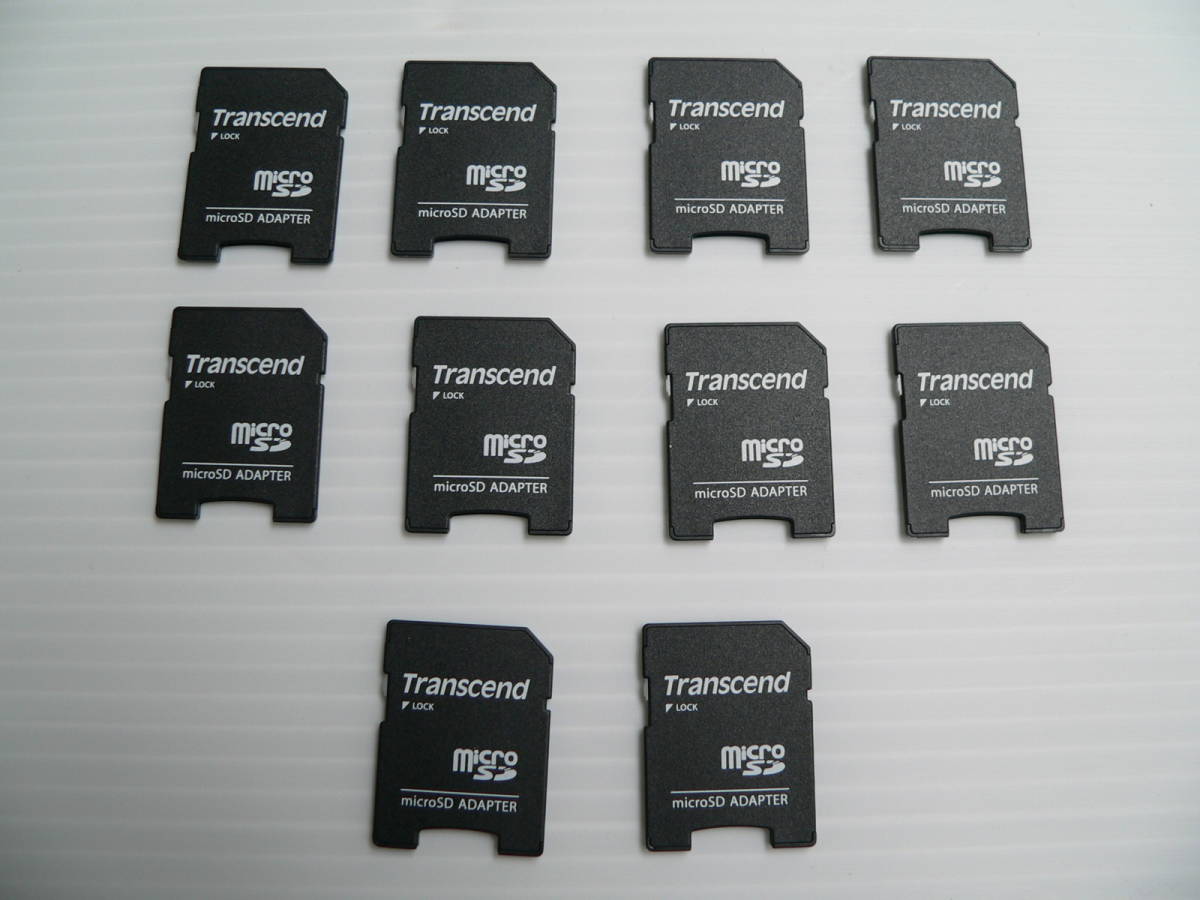 microSD ADAPTER マイクロＳＤアダプター　カードアダプター　１０個まとめて_1