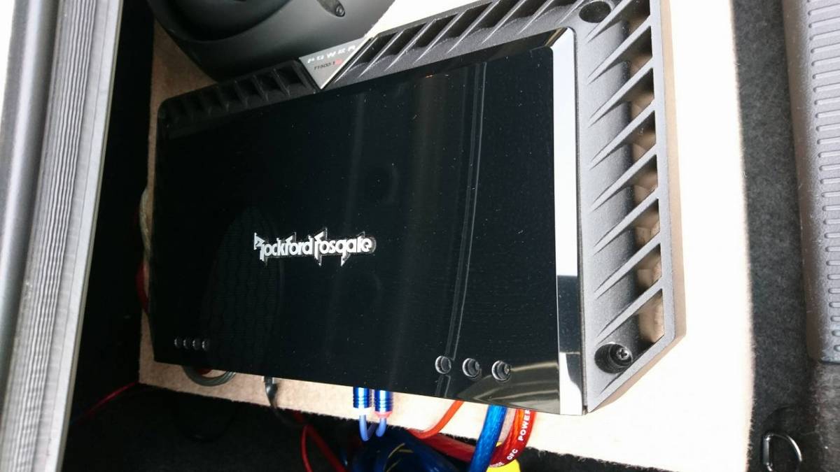 Rockford Fosgate(ロックフォード) T1500-1bdcp 1chパワーアンプ