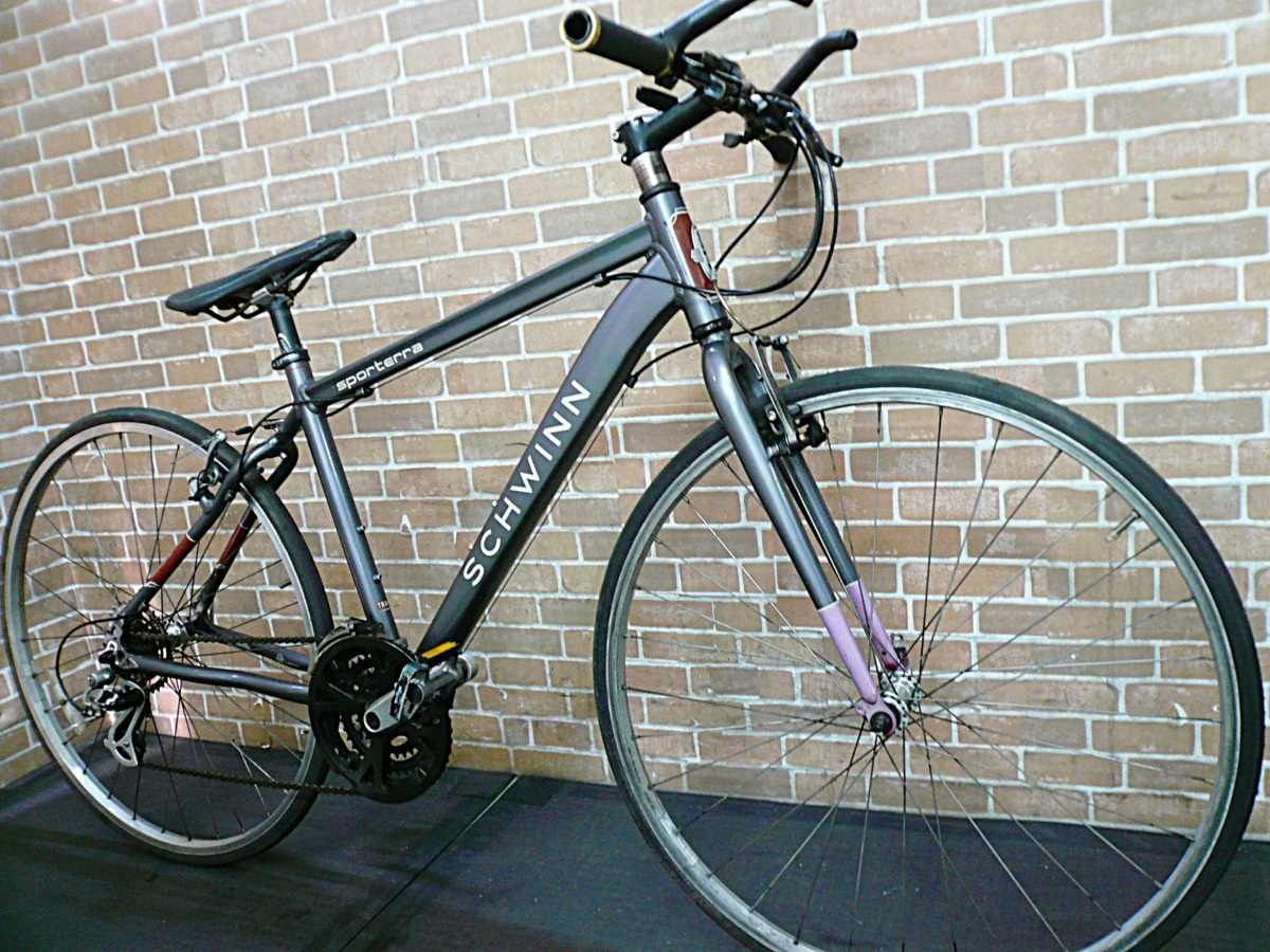 クロスバイク SCHWINN sporterra 700×28C 3×7 21段変速 シュウィン 