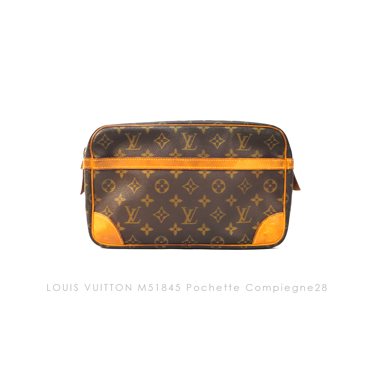 LOUIS VUITTON M51845 コンピエーニュ28 セカンドバッグ クラッチ 