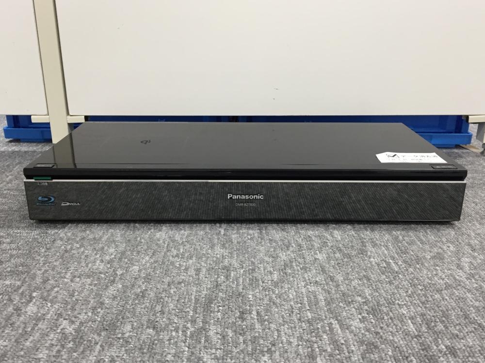 AVD58【ジャンク品】 パナソニック ブルーレイレコーダー DMR-BZT830