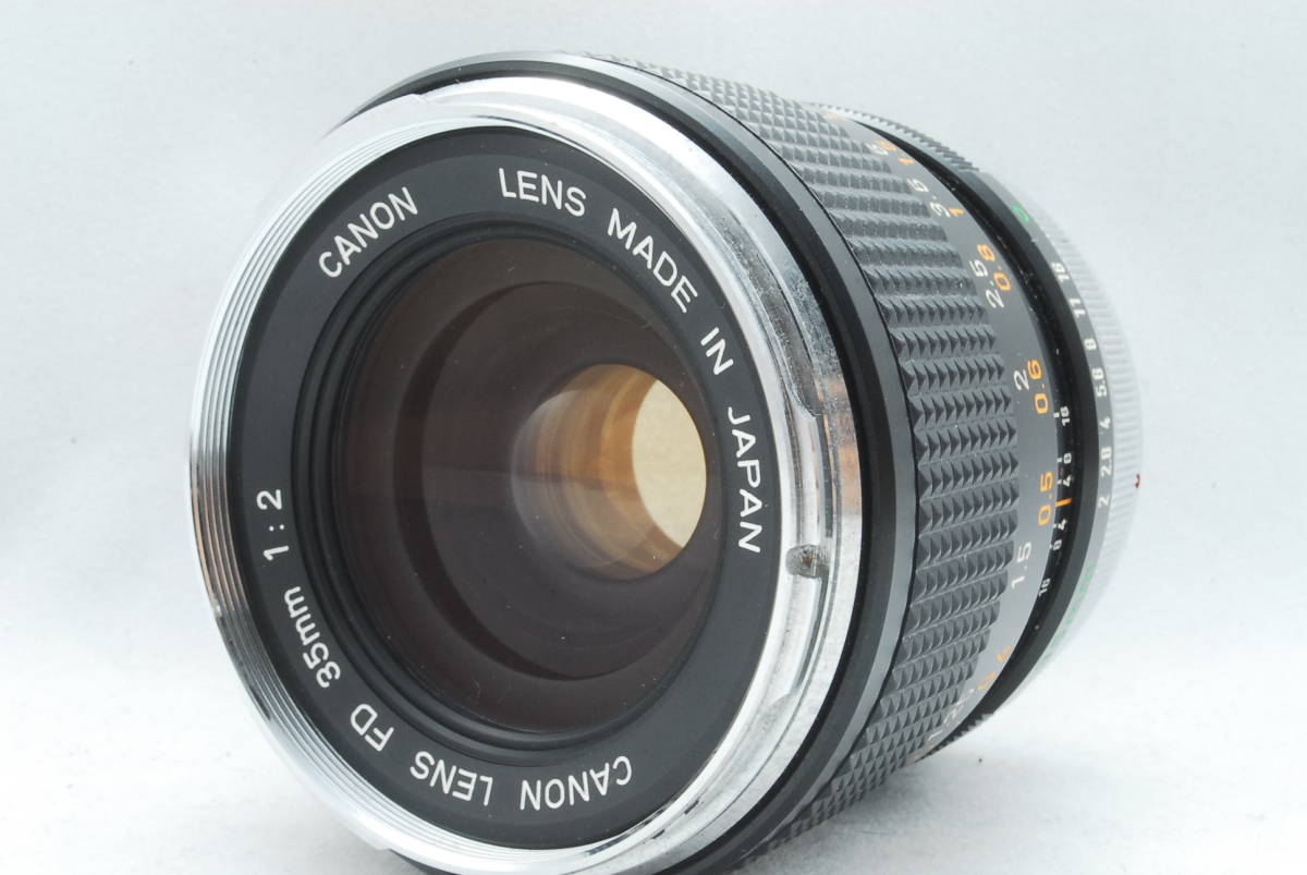 ☆人気の単焦点 Canon Lens☆キヤノン FD 35mm F2 【公式通販】