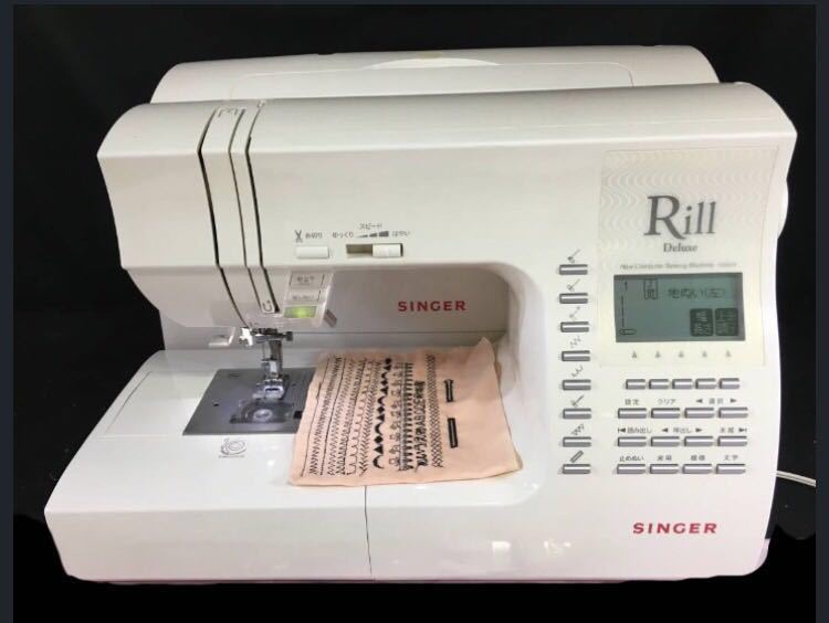 ほぼ未使用！！定価300，240円 自動糸切り・文字刺繍 シンガーミシン