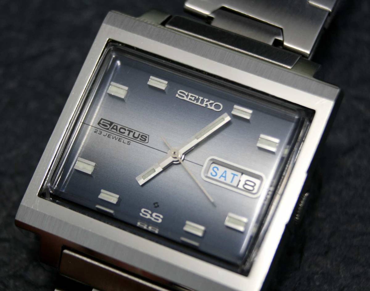 腕時計、アクセサリー ☆SEIKO ACTUS SS 23 JEWELS セイコー 5 