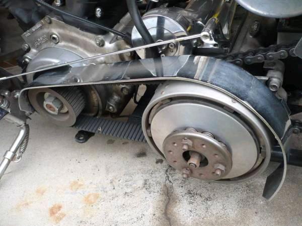 ☆ハーレーオープンプライマリーベルトカバー☆V-TWIN☆ショベルヘッド