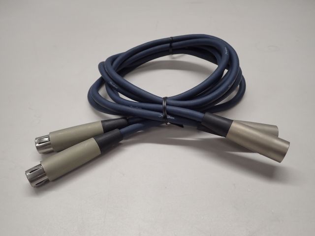 Accuphase アキュフェーズ XLRケーブル 1.5m ペア（オス-メス） ▼ 53DCB-14 Accuphase 1.5m アキュフェーズ バランス ALC-10 1.0mペア
