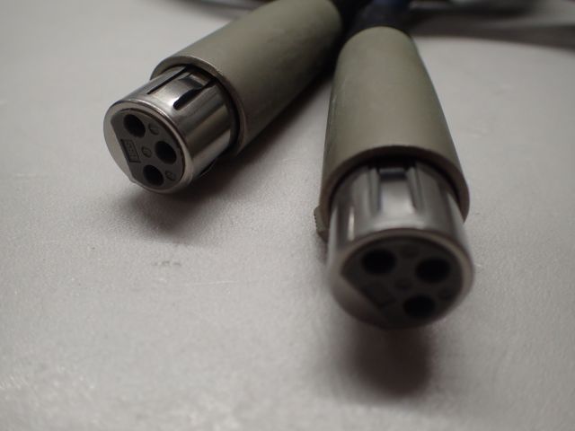 Accuphase アキュフェーズ XLRケーブル 1.5m ペア（オス-メス） ▼ 53DCB-14 Accuphase 1.5m アキュフェーズ バランス ALC-10 1.0mペア