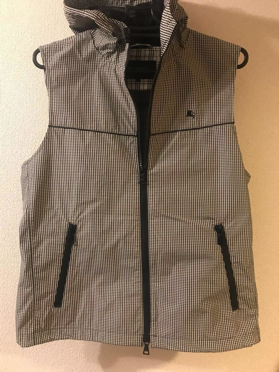 BLACK BURBERRY LABEL ギンガムチェック バーバリーブラックレーベル M