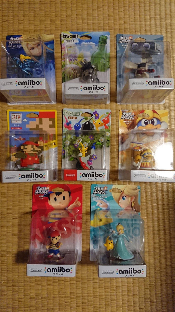 switch】アミーボ amiibo 大乱闘スマッシュブラザーズなど スマブラ