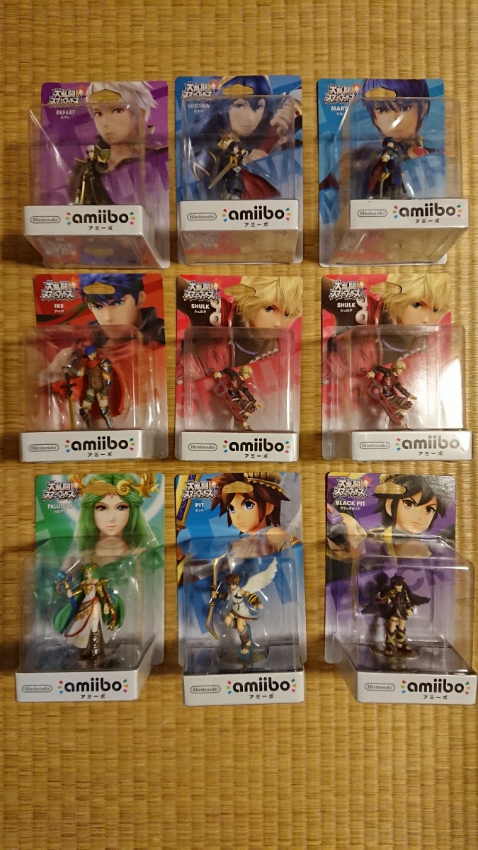switch】アミーボ amiibo 大乱闘スマッシュブラザーズなど スマブラ
