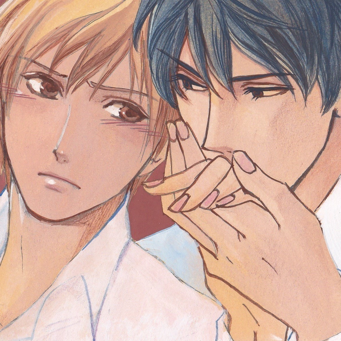 オリジナル手描きイラスト Bl男子高校生イラスト ボーイズラブ アナログ水彩 自作 手描きイラスト 売買されたオークション情報 Yahooの商品情報をアーカイブ公開 オークファン Aucfan Com