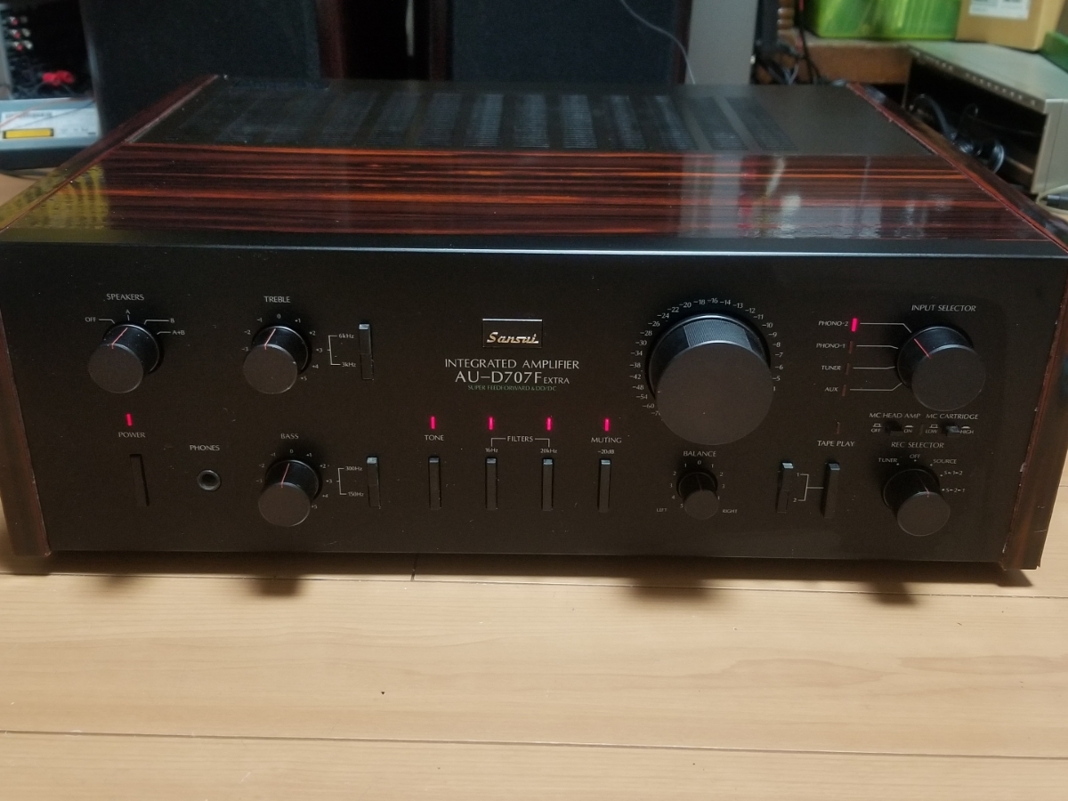 SANSUI AU-D707F EXTRA プリメインアンプ サンスイ AU ジャンク扱い