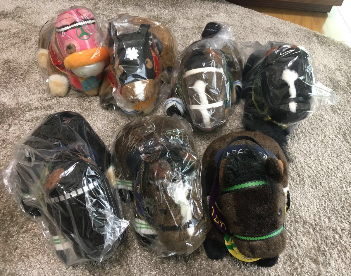 アイドルホース ☆【AVANTI製ウオッカぬいぐるみSサイズ他6頭