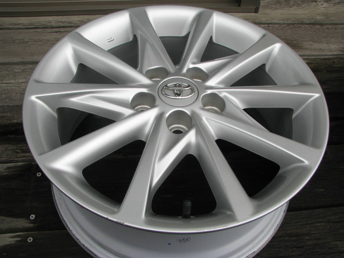 ZVW40 ZVW41 プリウスα 純正ホイール17インチアルミホイール2本