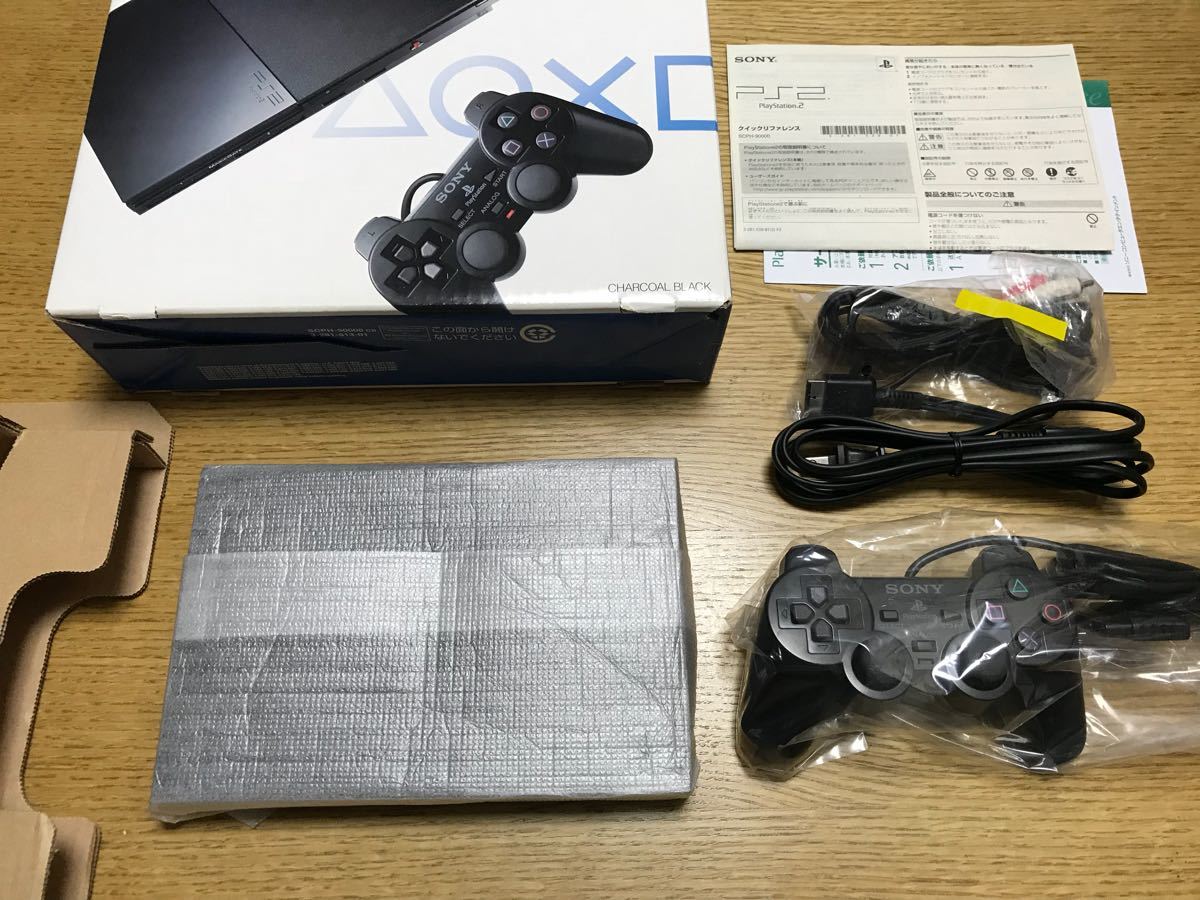 本体 PlayStation 0 PS2 SCPH-90000 チャコール・ブラック (SCPH 
