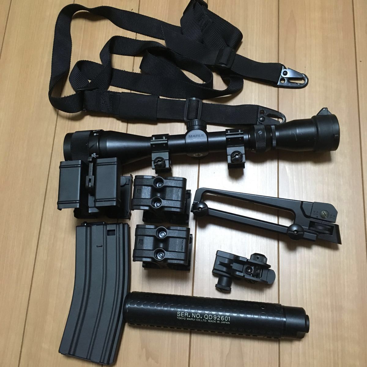 東京マルイ等 電動ガン オプションパーツ M4/M16 中古品ジャンク M4