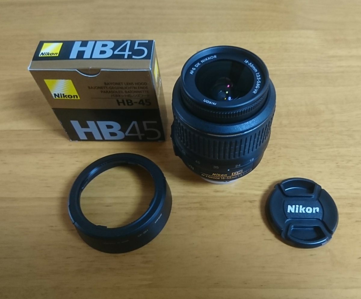 ［Nikon］ ニコン AF-S DX NIKKOR 18-55mm 1:3.5-5.6 G VR 中古美品