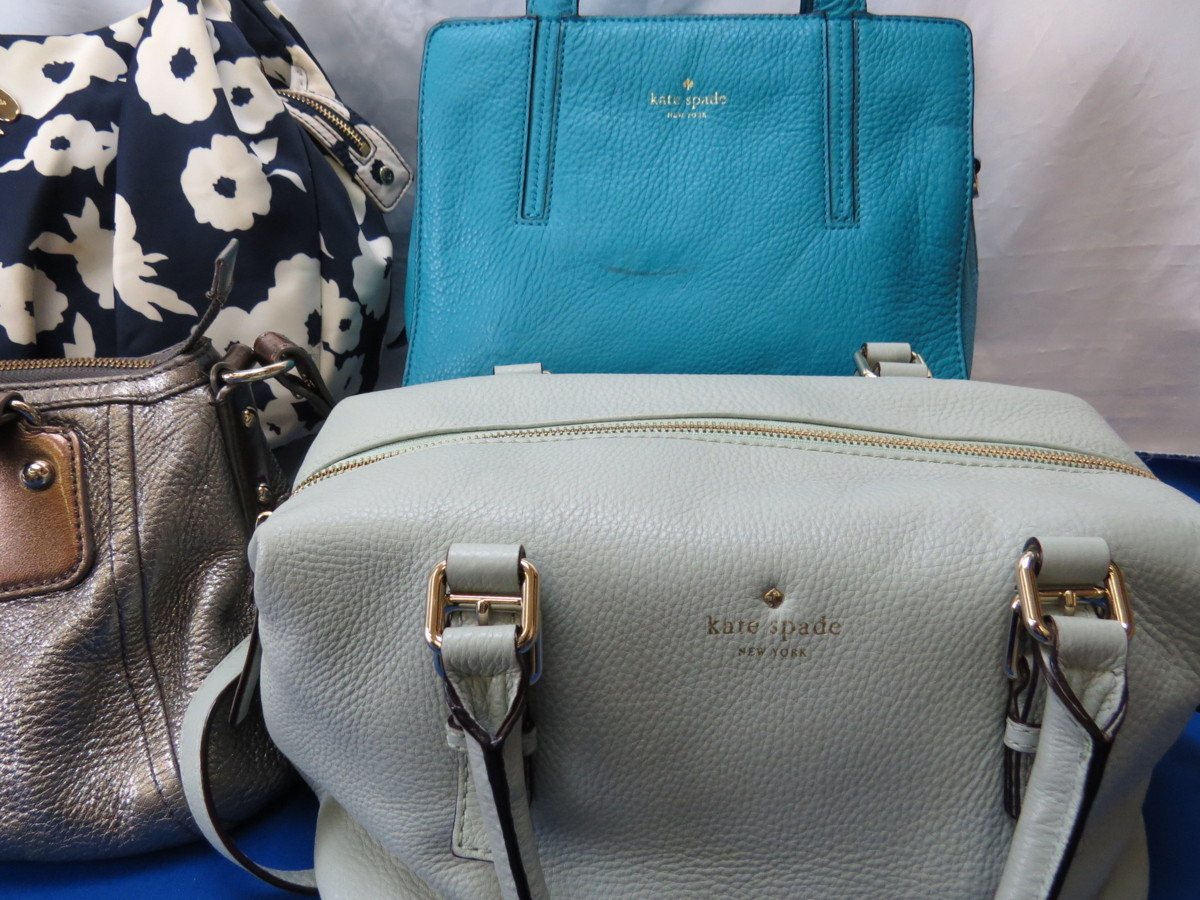 ◎Kate spade/ケイトスペード レディースバッグ 大量まとめ ハンド/トート/ショルダー カゴバッグ ポーチ セット