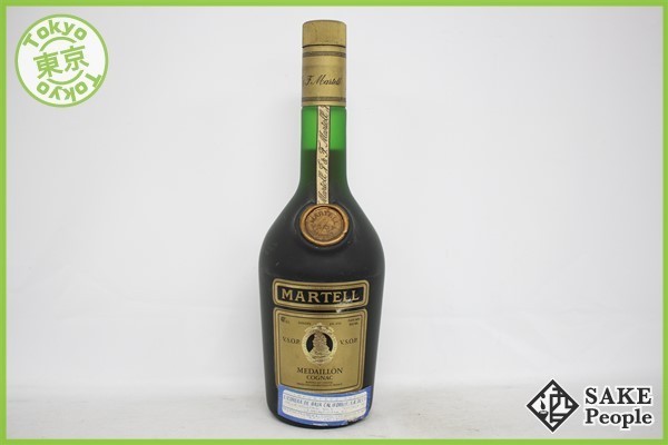 Y 未開封古酒 マーテル VSOP メダリオン 700ml コニャック グリーン Y