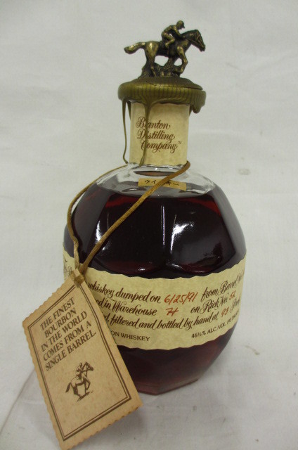 古酒 Blanton ブラントン バーボン ウイスキー 750ml 46.5% 巾着付き 未開栓 006228-m15y_2