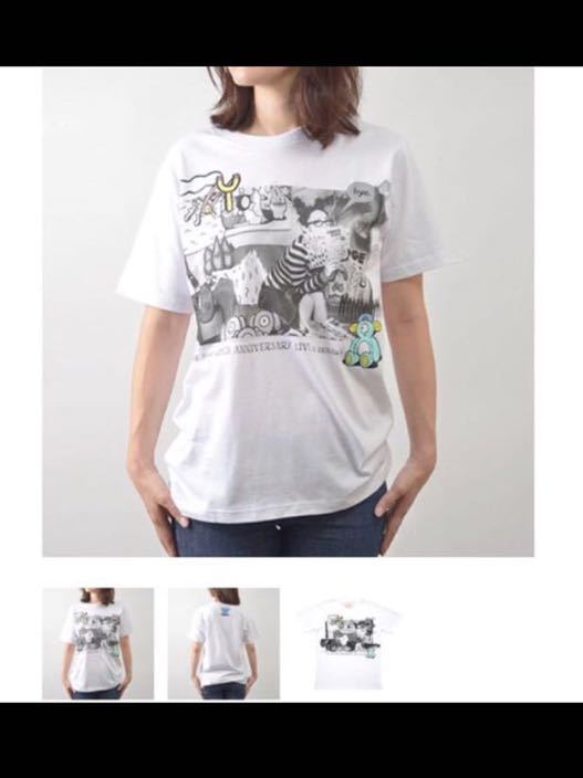 安室奈美恵 25周年アニバーサリー沖縄ライブ Tシャツ(白) 25周年沖縄