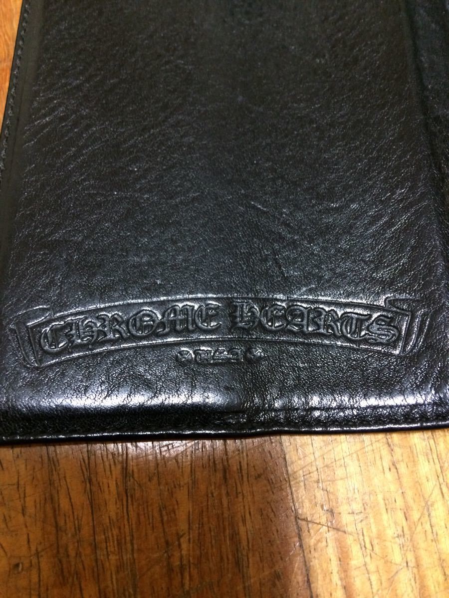 クロム クロムハーツ クロス パッチ パスポート ケース アジャンタ  