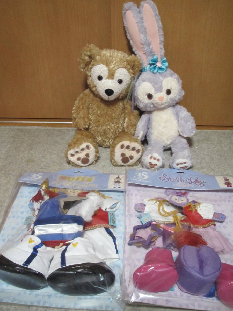 ダッフィー＆ステラ・ルー ぬいぐるみ 東京ディズニーリゾート35週年