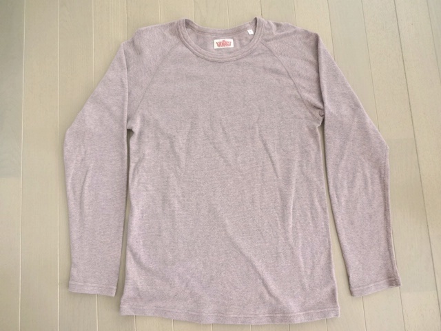 【2025，お買い得】 送料185円 ハリウッドランチマーケット H刺繍 ストレッチフライス長袖Tシャツ 霜降りピンク ハリラン聖林公司 日本製ロンT HRM ラグラン(長袖Tシャツ)｜売買されたオークション情報、yahooの商 男性用
