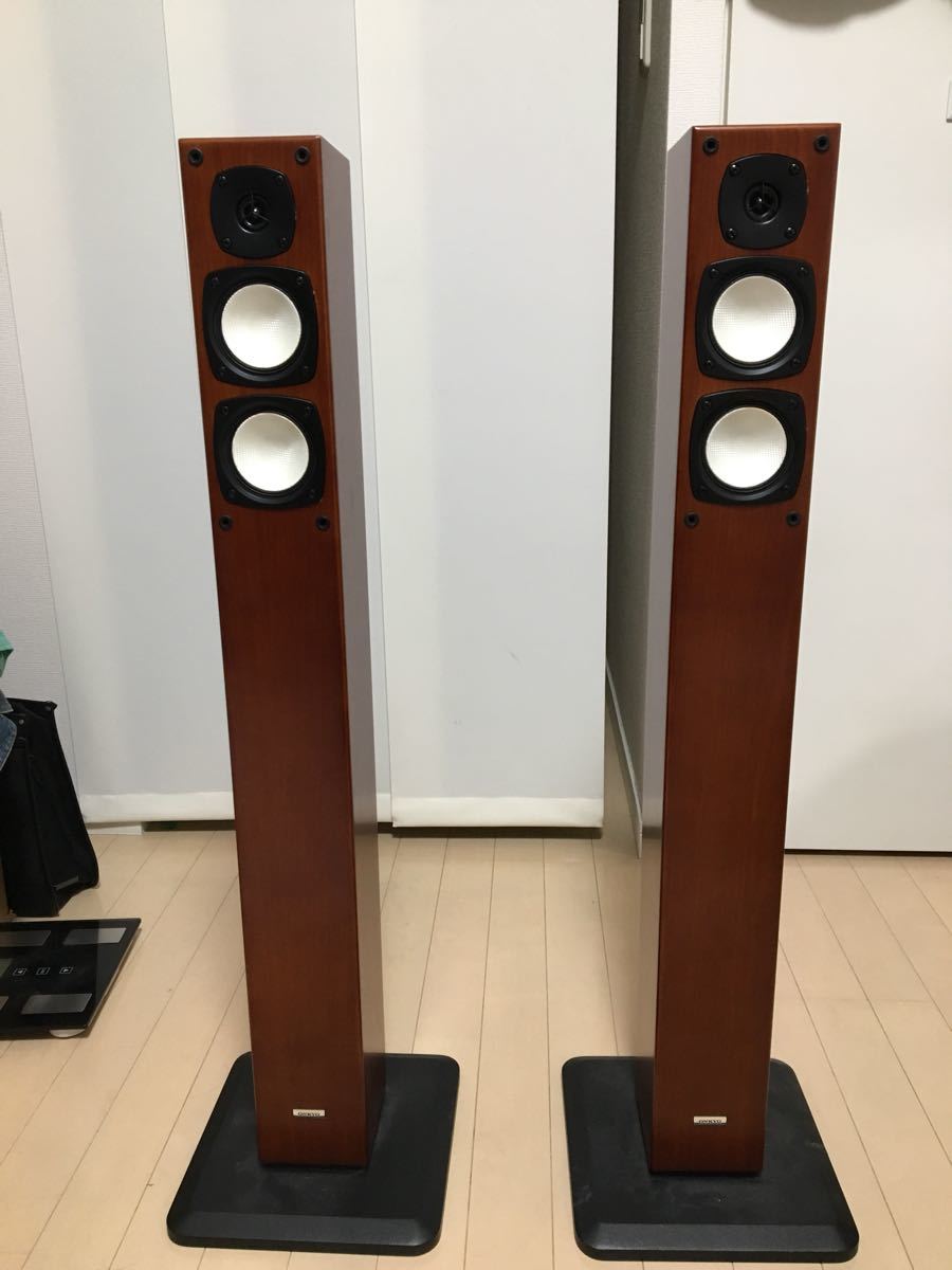 ONKYO スピーカー システム D-108E D 木目 ペア ONKYO スピーカー