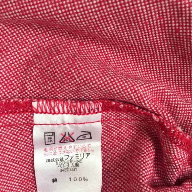 即日出荷可 【美品】大丸購入 ファミリア 110 上品ワンピース familiar