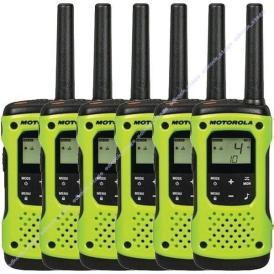Motorola トランシーバー 3台セット フ防水防塵MOTOROLAモトローラT600トランシーバー6台セット無線機