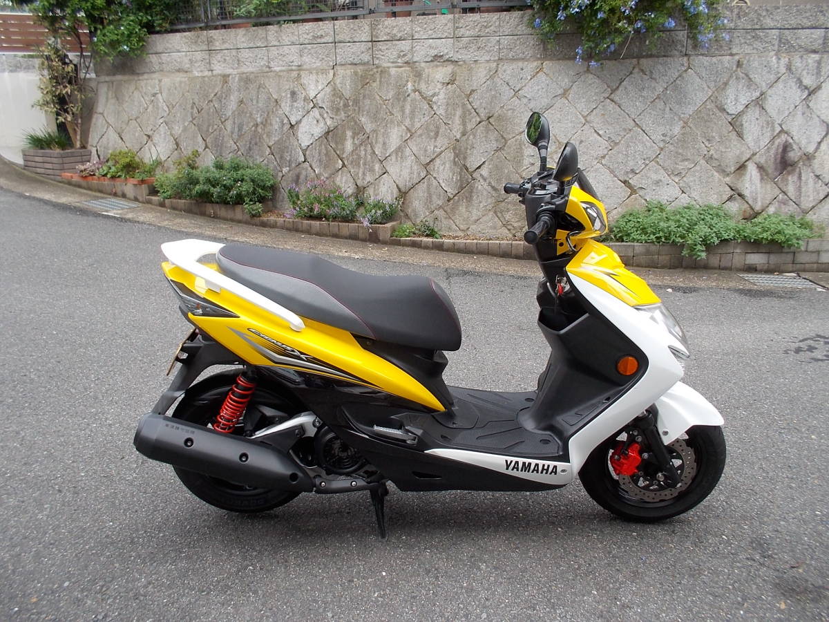 シグナス X 3型 台湾仕様 2014年ワンオーナー車両 距離36000Km