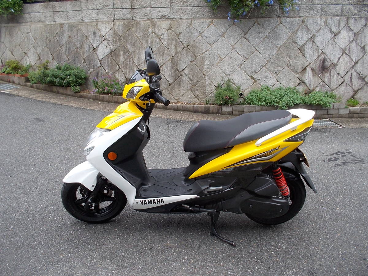 ヤマハ 3型 X シグナスX SR 0 台湾仕様・ホワイト・125cc・仲村商店 