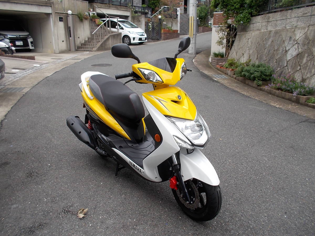 ヤマハ 3型 X シグナスX SR 0 台湾仕様・ホワイト・125cc・仲村商店 