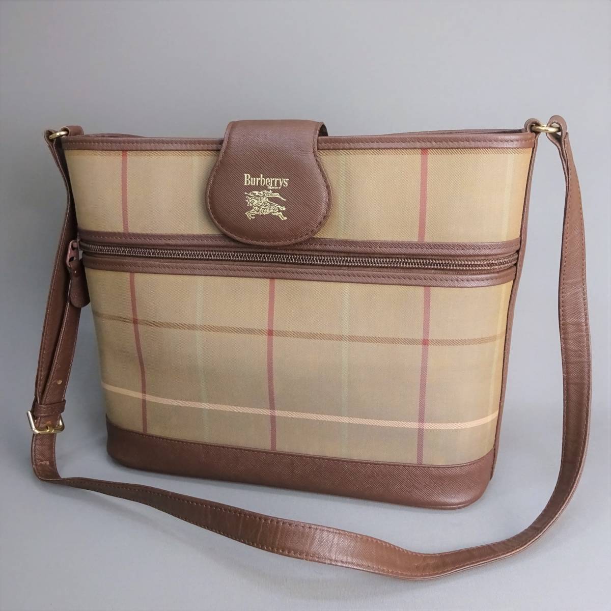 BURBERRY バーバリー ノバチェック - ベージュ 新品同様 ハンド 
