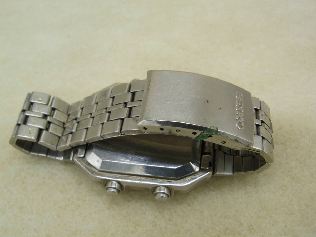 ♪♪SEIKO/セイコー デジボーグ G757-5010 ベルト付き ジャンク