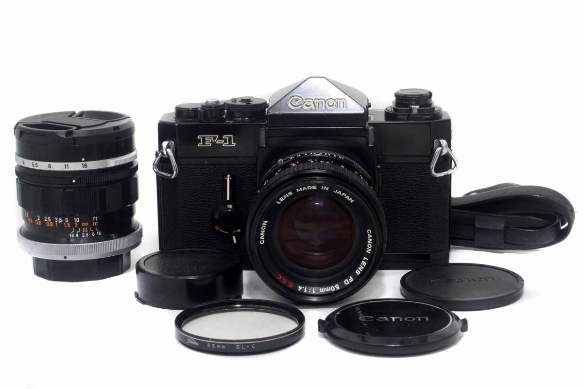 ☆動作確認済・上美品☆キャノン Canon F-1 初代前期型 FD