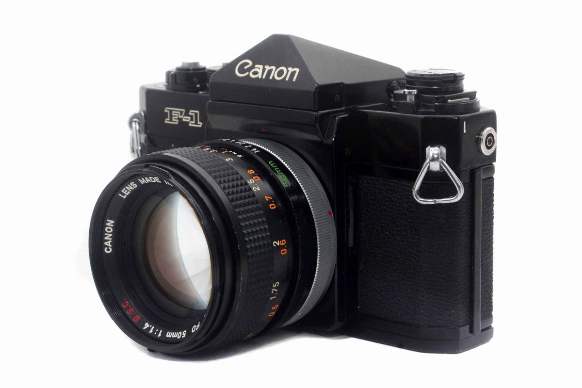 ☆動作確認済・上美品☆キャノン Canon F-1 初代前期型 FD