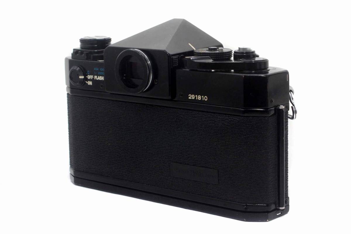 ☆動作確認済・上美品☆キャノン Canon F-1 初代前期型 FD