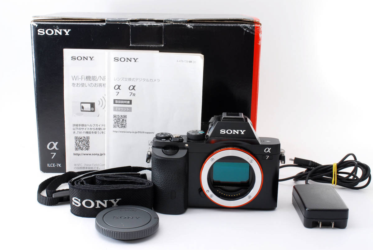 人気セール，安い Sony ソニー &alpha;7 ボディ 元箱 #3005(ソニー)｜売買されたオークション情報、yahooの商品情報をアーカイブ公開 - オークファン ソニー