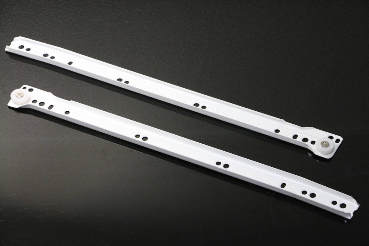 新品 ミカド システムキッチン補修用スライドレール 左右２本セット　40cm　MICADO　ノーティル