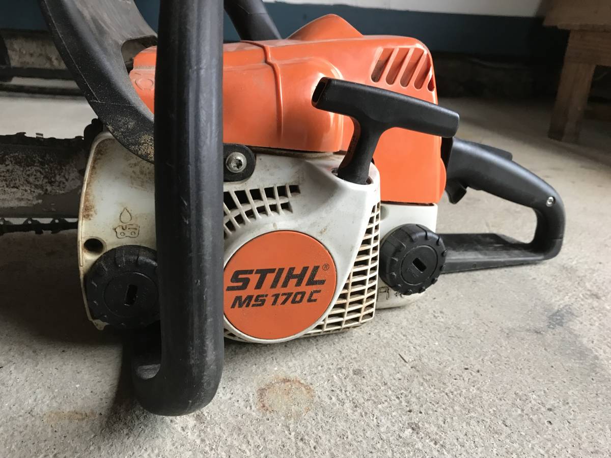 スチール ms170c チェーンソー ジャンク スチール STIHL MS170C スチール ms170c チェーンソー ジャンク スチール STIHL MS170C