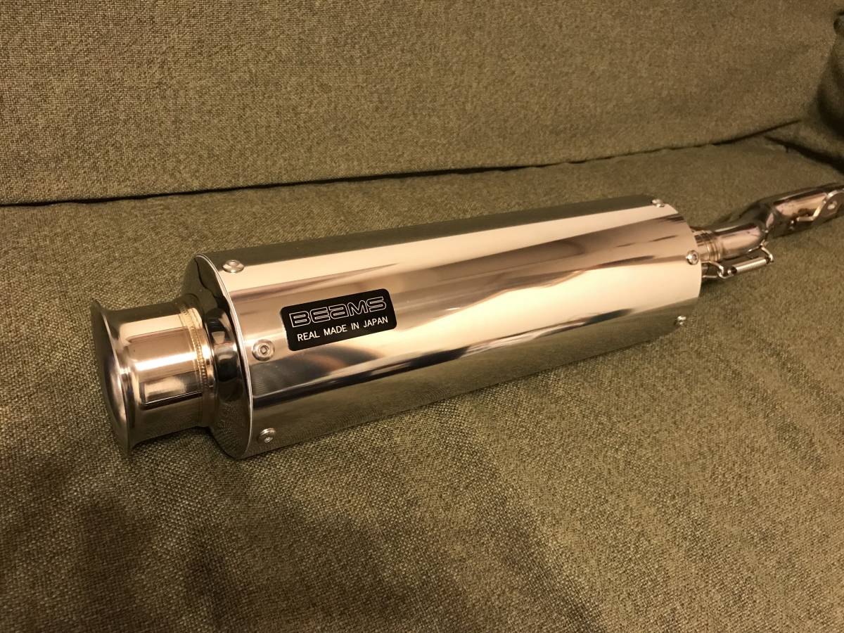 セロー250用ビームス(BEAMS) マフラー SS300ソニック アップタイプ スリップオン B224-07-004 中古美品