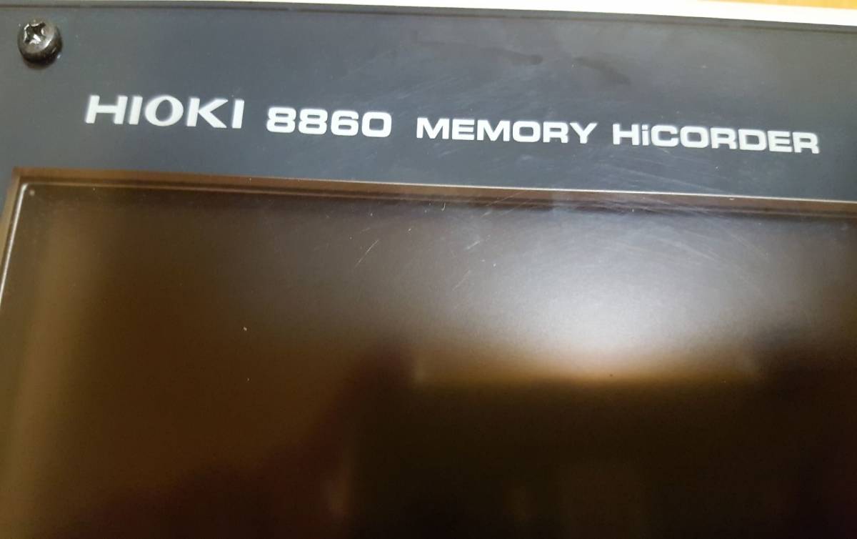 HIOKI ★ 日置 メモリハイコーダ 8860 計測器/分析機器 ※ 現状・未確認・ジャンク品 メモリハイコーダ | HIOKI メモリハイコーダ｜レンタル MR8847-53&frasl;8966×8,L9198×16(MR8847A) 製品特集ページ