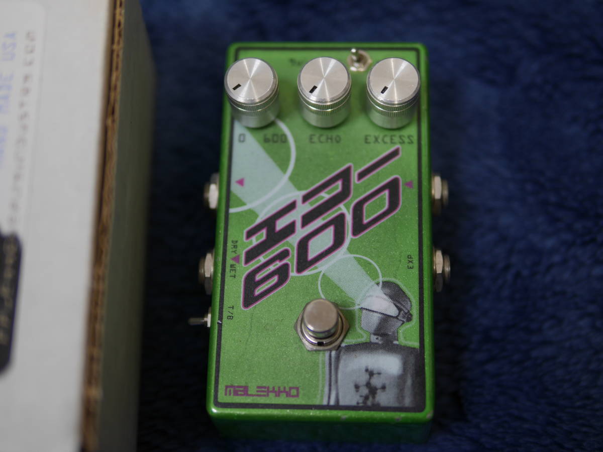 エフェクター】Malekko Heavy Industry製 Echo 600 Dark（エコー600