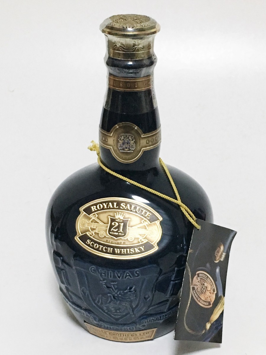 未開栓/ロイヤルサルート/21年/陶器ボトル/ROYAL SALUTE/古酒/スコッチ