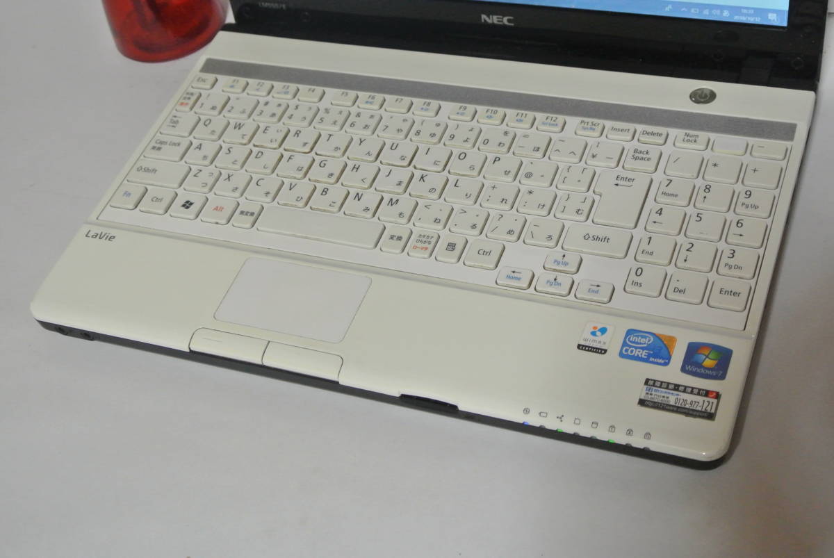 手軽★爆速SSD Core i3 最新Windows 10 NEC LM550/E メモリ4G/250GB Office2013/無線LAN/WiMax
